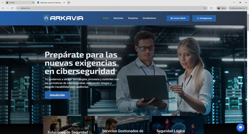 CRM Arkavia — ciberseguridad