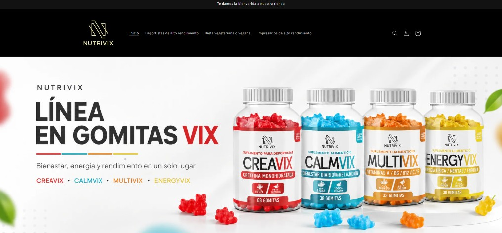 E-commerce Nutrivix